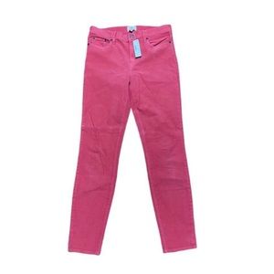 J. Crew Lookout High-Rise Skinny Pink Corduroy | Sz. 29 | NWT